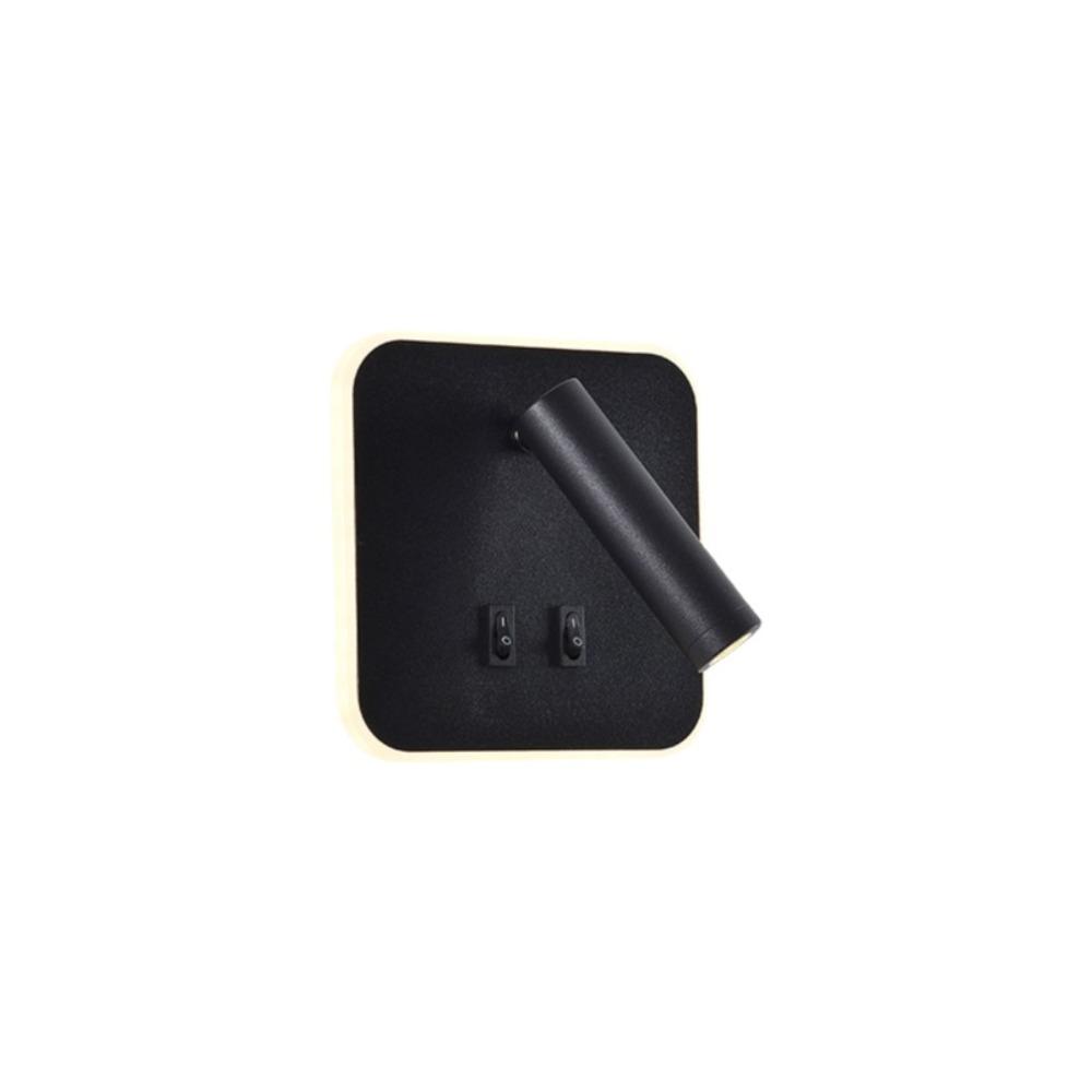 Dual Switch Reading Wall Lamp 350 Degree Rotating Rotating Light LED Wall Light  Bedhead Area