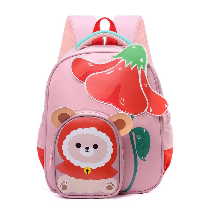 Kindergarten Schoolbag Boys and Girls Schoolbag Cartoon Backpack Anti-lost Small Backpack Children's Bag Mochila Escolar