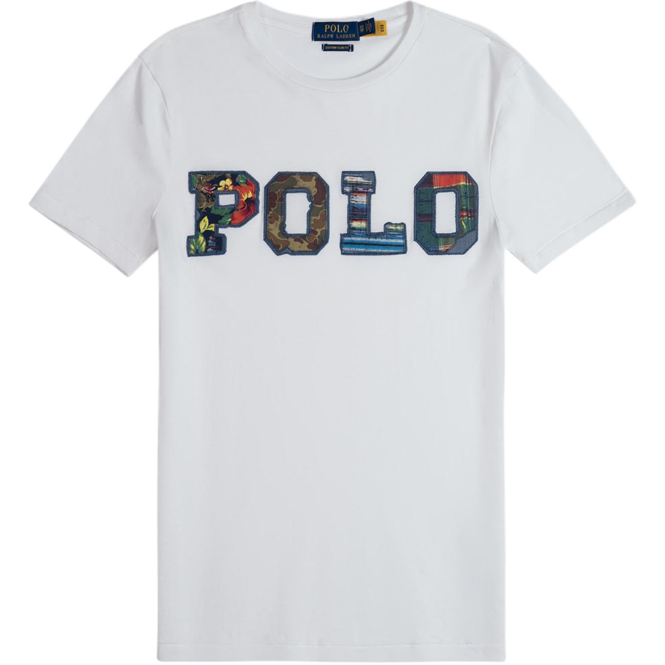 

Polo Ralph Lauren SS25 Brand Logo Embroidered Patch Round Neck Short Sleeve T-Shirt Men T-Shirt 710842990-002 XS