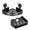 Punch-Free Suction Cup Wall Corner Storage Rack for Bathroom and Vanity