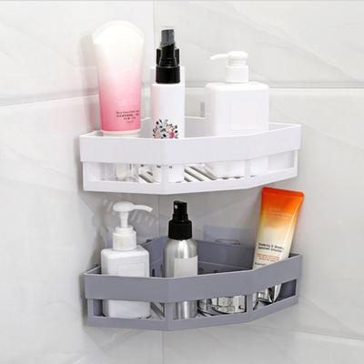 Wandmontiertes Aufbewahrungsregal Eck-Duschregal Starke Tragfähigkeit Einfach zu installieren Abnehmbarer Dusch