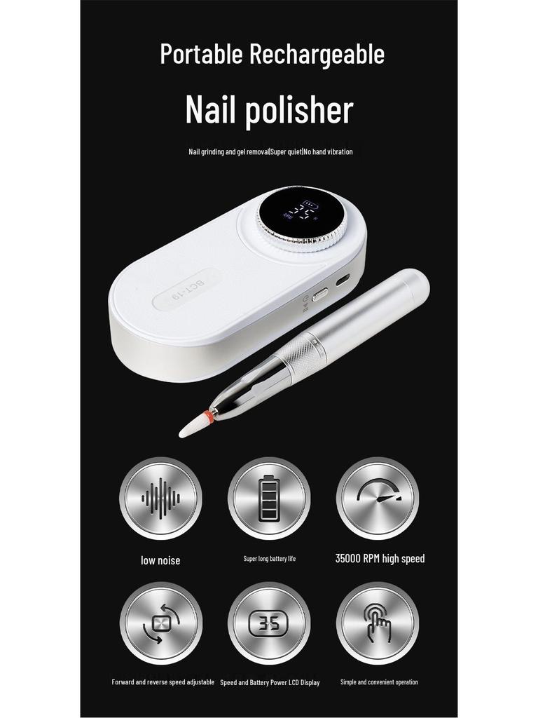 Portable High-Power Electric Nail Remover and Polishing Tool