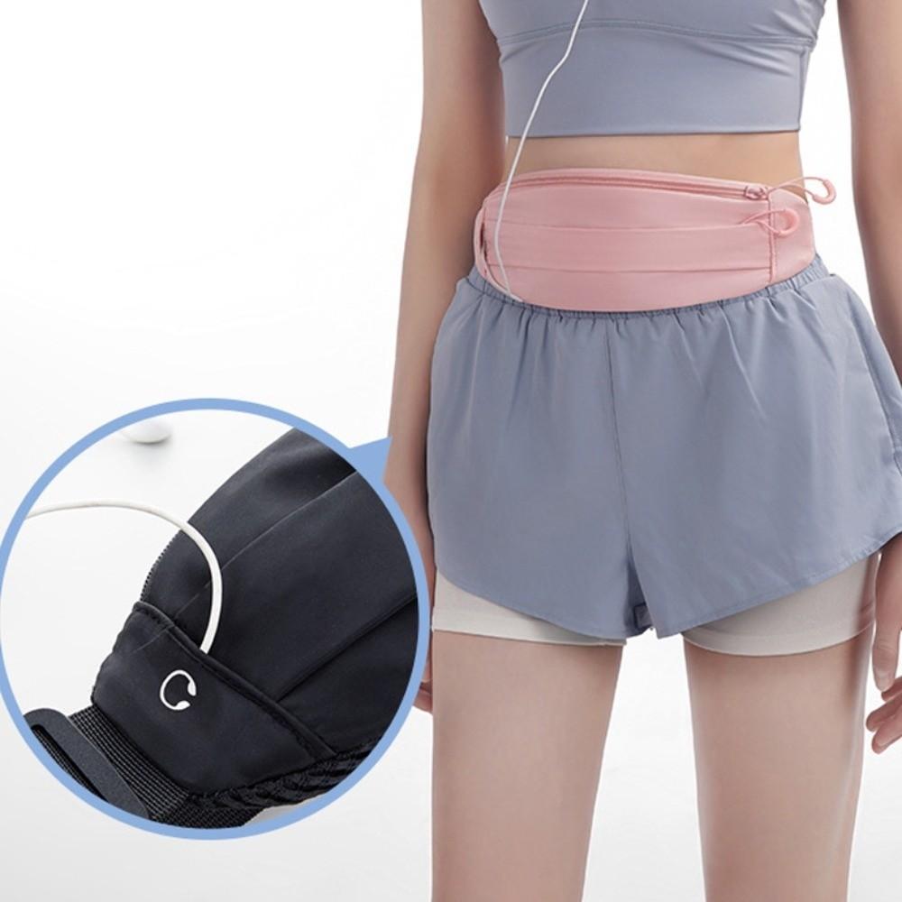 High Elastic Running Waist Bag Ultra-Thin Sports Phone Bag Sport Mobile Waist Bag Outdoor Riding