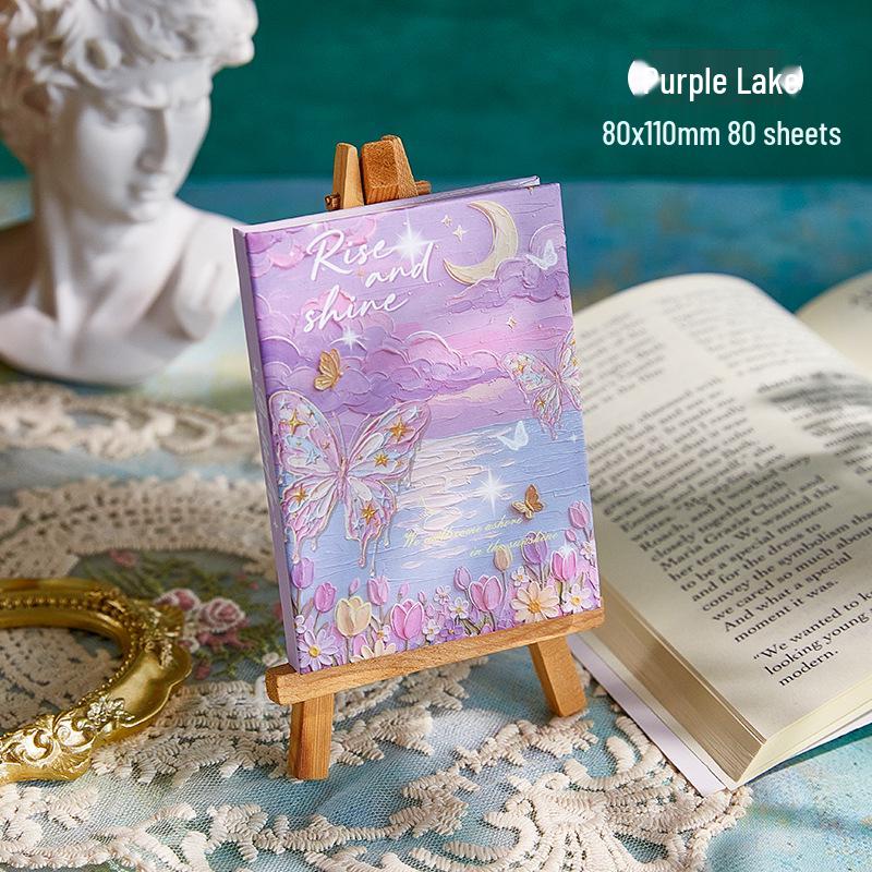 Dreamy Butterfly Mini A7 Notebook for Girls: Portable, High-Value Student Journal
