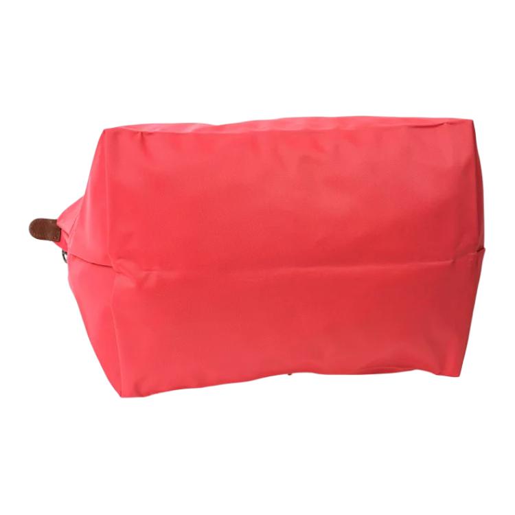 Longchamp Le Pliage 29 Solid Color Embossed Logo Large Capacity Zipper Closure Nylon Dumpling Tote Bag Medium Women tote bags Coral-Pink 1623089P76