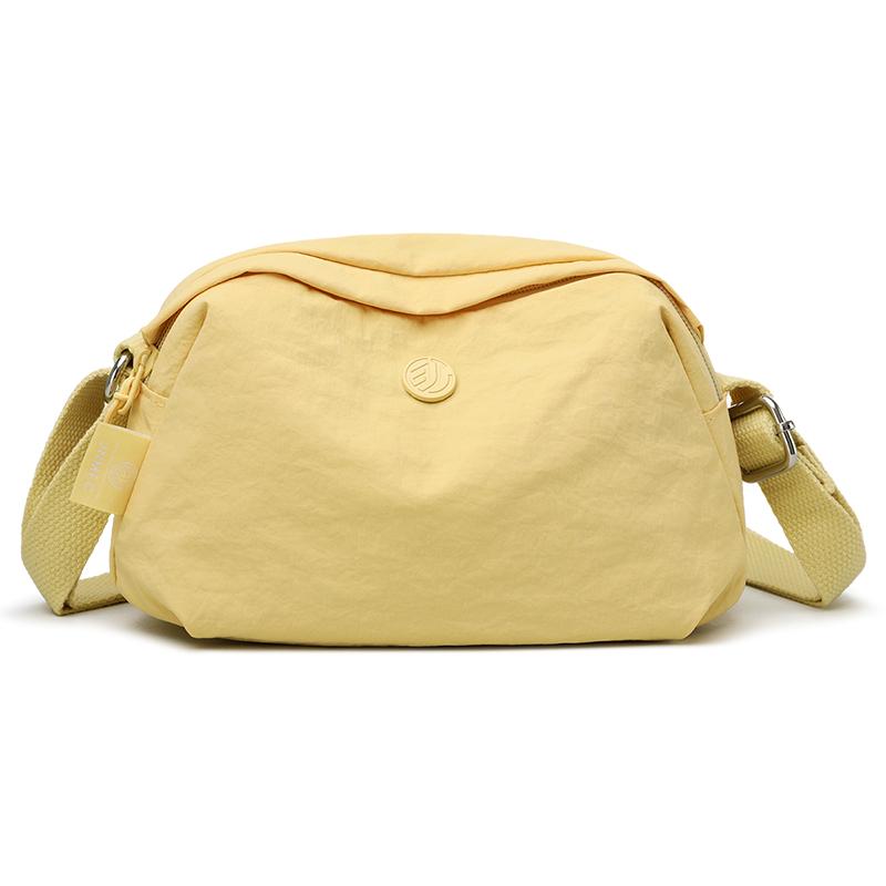 2026 New Jialgshi Fashiable and Versatile Women's Single Shoulder Bag, Casual and Simple Crossbody Bag, Waterproof Nyl Fab
