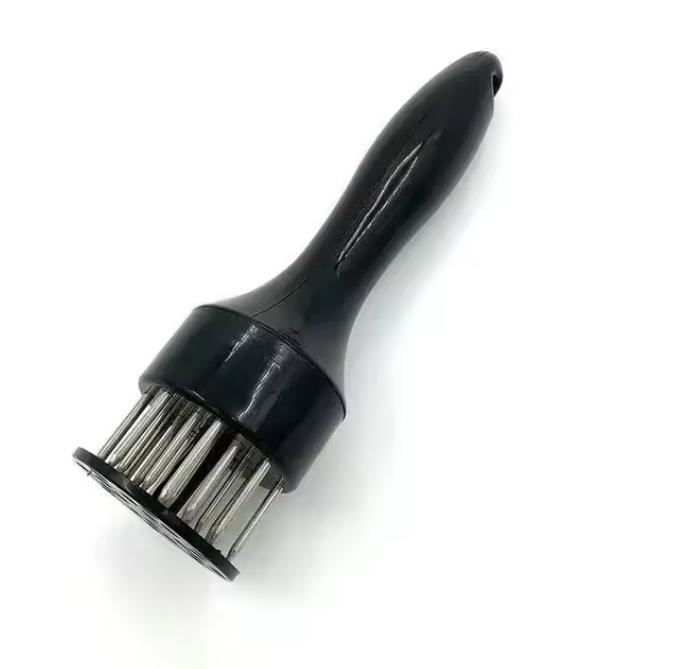 Stainless Steel Meat Tenderizer Tool Needle Mallet for Steak Chicken Pork Cubing Pounding Home Kitchen Cooking Gadget Heavy Duty