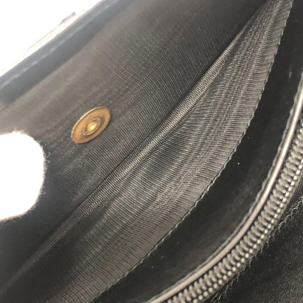 Salvatore Ferragamo Vala Wallet Long Wallet Bifold Long Wallet Leather Black