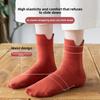 5 Pairs of Women's Spring and Autumn Cylinder Pure Cotton Personality Solid Color Matching Socks