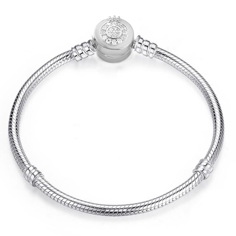 High Quality Snake Bone Basic Chain Charm Bracelet Fit Original DIY Bead Bracelets For Women Girl Jewelry Making