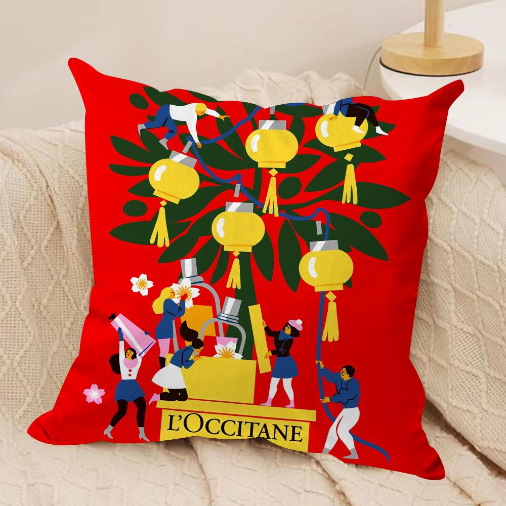 Art de Vivre LOccitaneL Cushion Cover Pillowcase Ultra Soft Skin Friendly Fabric Cloud Like Comfort  Concealed Zipper