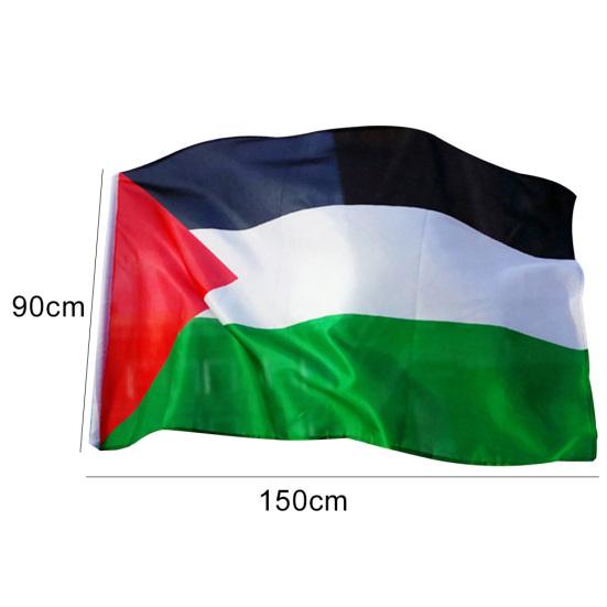 90x150cm Palestinian National Flag Hanging Banner Outdoor Party Festival Decor