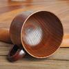 Juice with Wood Handmade Home Supplies Tea Drinking Coffee Cup Mug Wooden Cup Drinkware