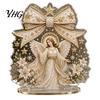 Holiday Table Decorations for Party Christmas Faux Diamond Painting Tabletop Ornaments, Beginner-Friendly DIY Acrylic Rhinestone Art Ornaments