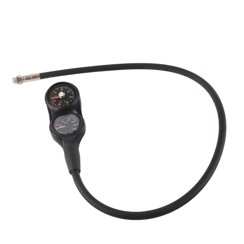 Professional Scuba Diving 2 Gauges Pressure Gauge Dive Digital Depth Equipment