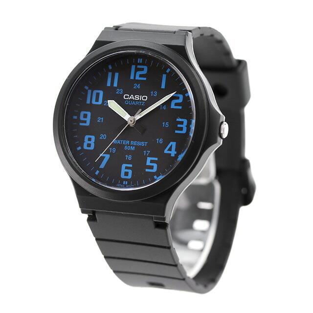 CASIO Standard Overseas Model Analog Watch Brand Black MW-240-2BV Men's