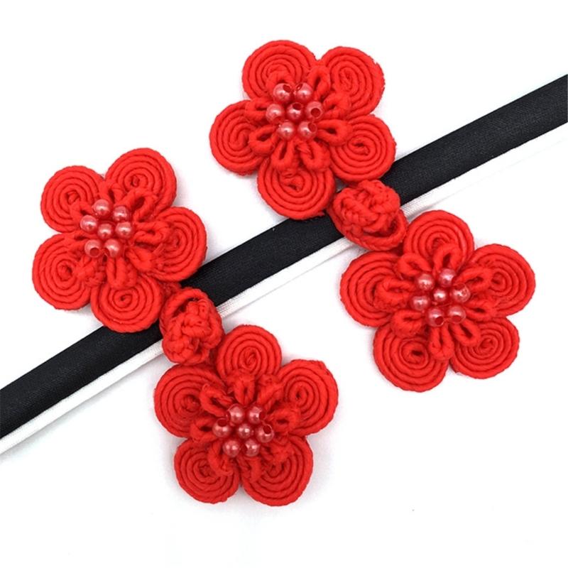 Chinesische Verschlussknöpfe für Nähbegeisterte Cheongsam-Zubehör zum Annähen Nähknöpfe Befestigungselemente zum Nähen
