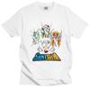 Adventure Manga Anime Saint Seiya T Shirt Men Soft Cotton Tee Tops Knights Of The Zodiac Tshirts Short Sleeve T-shirt Clothes