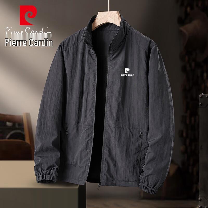 

Pierre Cardin Men s Breathable Waterproof Stand Collar Jacket L