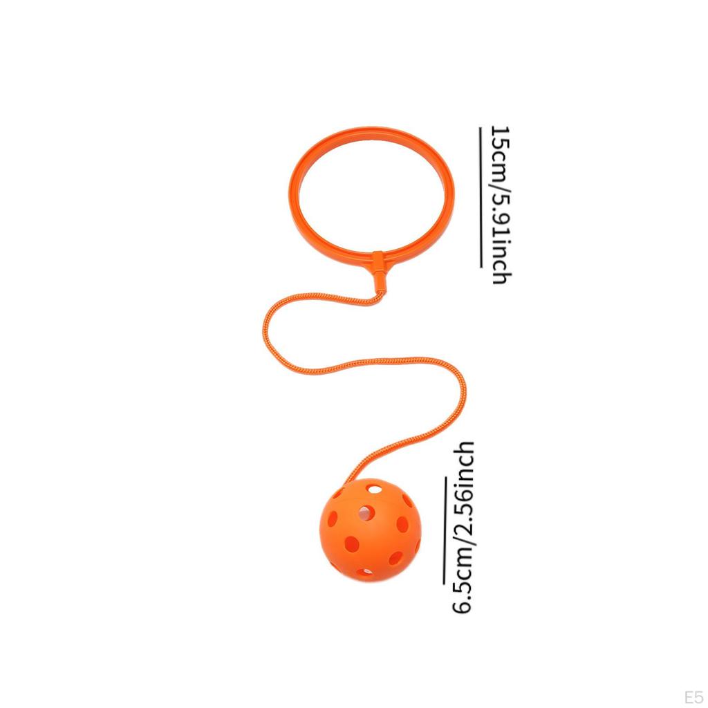 Ankle Skip Ball for Kids Ropes Toy Jumping and Skipping Fitness Adults Teens