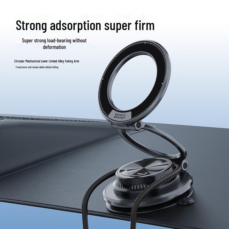 15W Magnetic Wireless Car Charger & Phone Holder