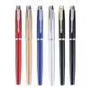 Black Metal Signature Gel Pen with Custom Logo Engraving