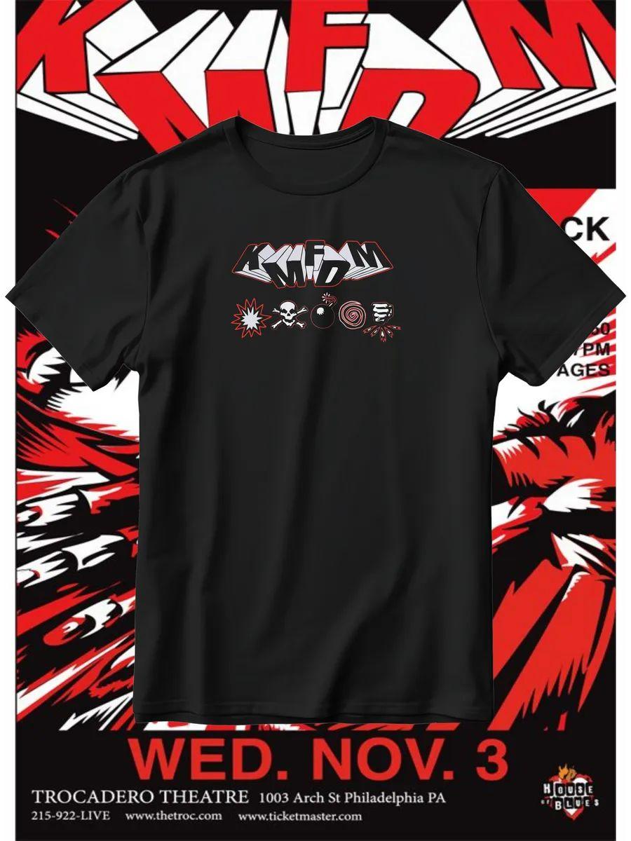 Oversized T-shirt with print on back y2k grunge L