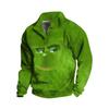 T-shirts pour hommes, T-shirts pour hommes, Chemises à manches longues poilues pour hommes Chemises à manches longues de Noël pour hommes Chemises à manches longues pour hommes Vert