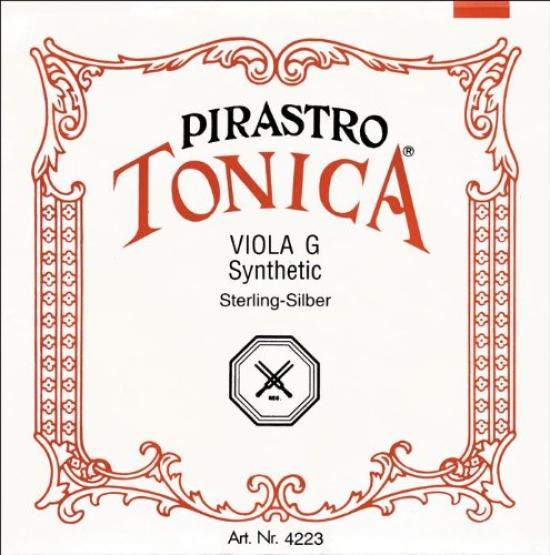 Pirastro Tonica Wound Viola String 422921 C-string, Synthetic/Tungsten-Silver