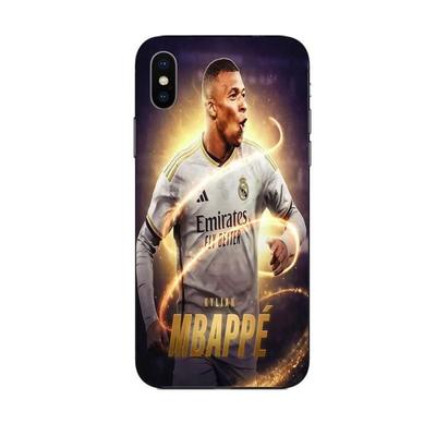 Coque Maniacase Pour iPhone X Kylian Mbappe Real Madrid Wallpaper