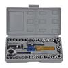 40pcs Hand Tool Sets Car Repair Tool Set Mechanical Tools Box for Home 1/4 3/8 Inch Socket Wrench Set Ratchet Screwdriver Kit