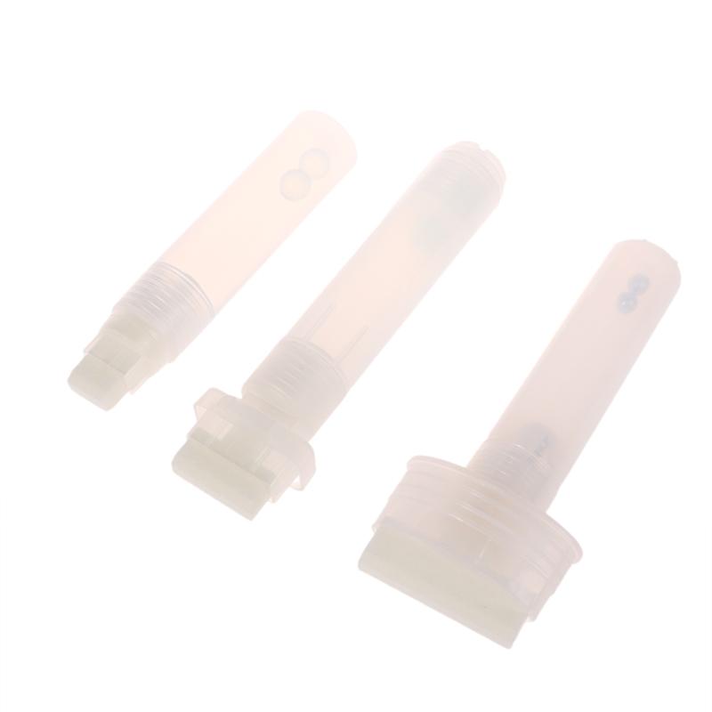 1 Pcs 15Mm 30Mm 50Mm Plastic Empty Pen Rod Barrels Tube For Graffiti Pen Liquid Chalk Markers Paint Pen Accessories