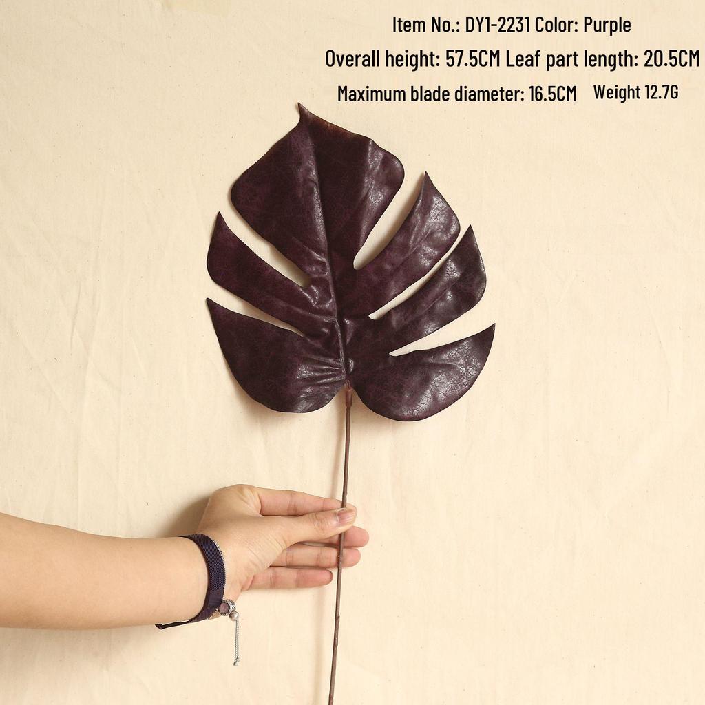 Autumn Forest Style Artificial Leaves and Flowers for Home Decoration