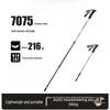 Telescopic Hiking & Trekking Poles with Inner & Outer Locks - Professional Climbing Gear for All Ages