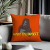 Trending SSassy the Sasquatchead Cushion Cover Antidustmite Pillowcase Invisible Zipper Silky Short Plush Sofa Cushion Cover