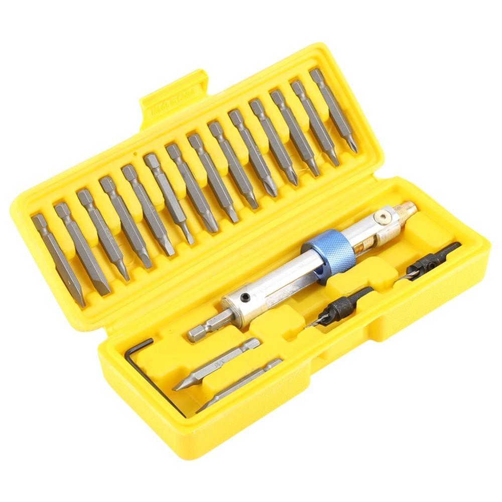 20PCS Steel Multi Screwdriver Set Universal Repair Tool Kit Durable Screwdriver Bit Kit