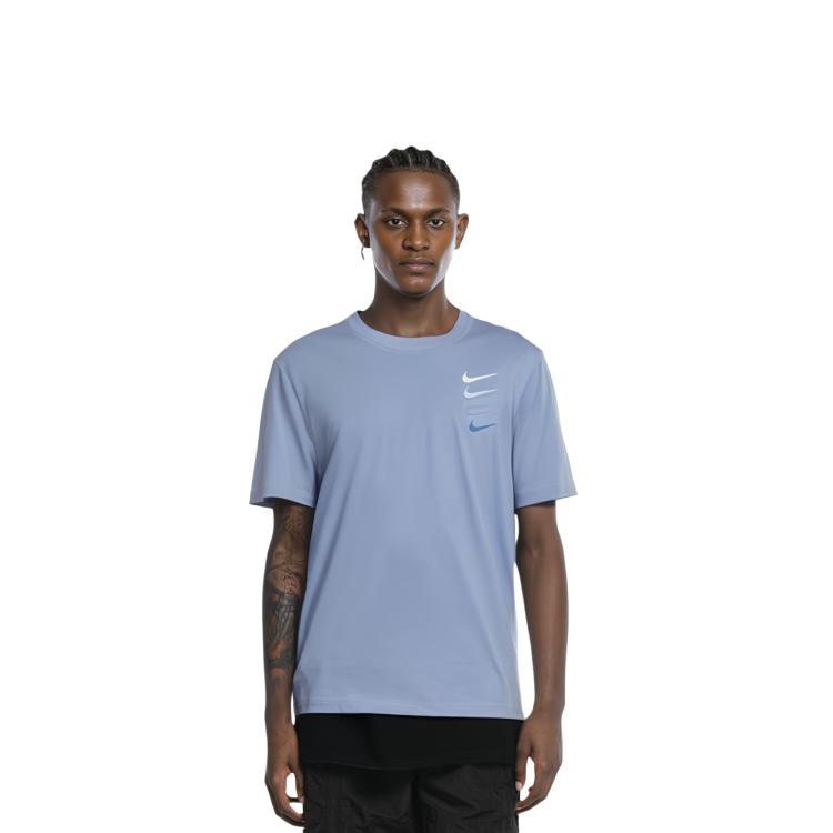 Nike T Shirts Men's Crew Neck Moderate Straight Fit DC2716-431