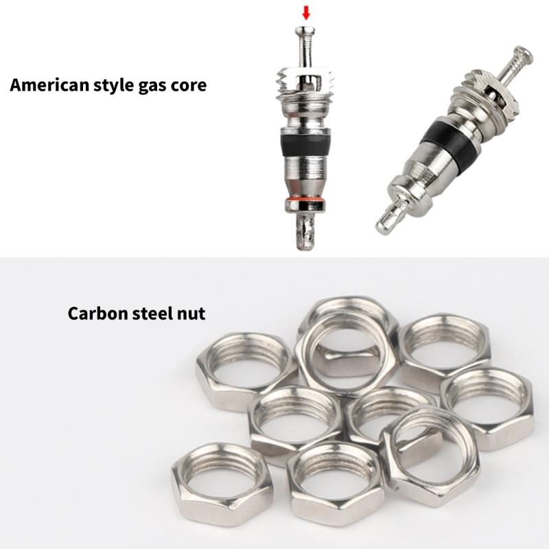 Aluminum Alloys Valves Adapter Alloys Valves Connectors Bicycles Valves Adaptors for Emergencies Repairs