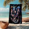 Ultra-Soft Beach Towel with Jinx Theme,Ideal for Pool - Camping, Diving - Perfect Travel Essential, Vibrant Beach Towel.