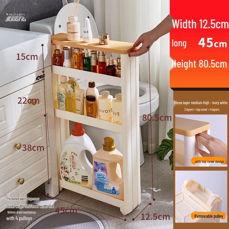 Ultra Slim Gap Kitchen & Bathroom Storage Cabinet