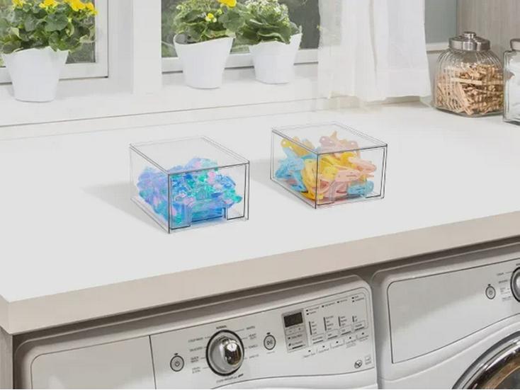 Gränsöverskridande Exklusiv Transparent PET Kosmetik- & Smyckesorganiseringslåda