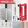 2 In 1 Hinge Drilling Fixture Combination Durable Door Frame Stable Locator Woodworking Installation Screws DIY Auxiliary Tools