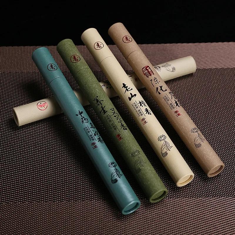 Natural Sandalwood Incense Sleep Chinese Home Incense Sticks Aromatherapy Room Fragrance Buddhist Supplies