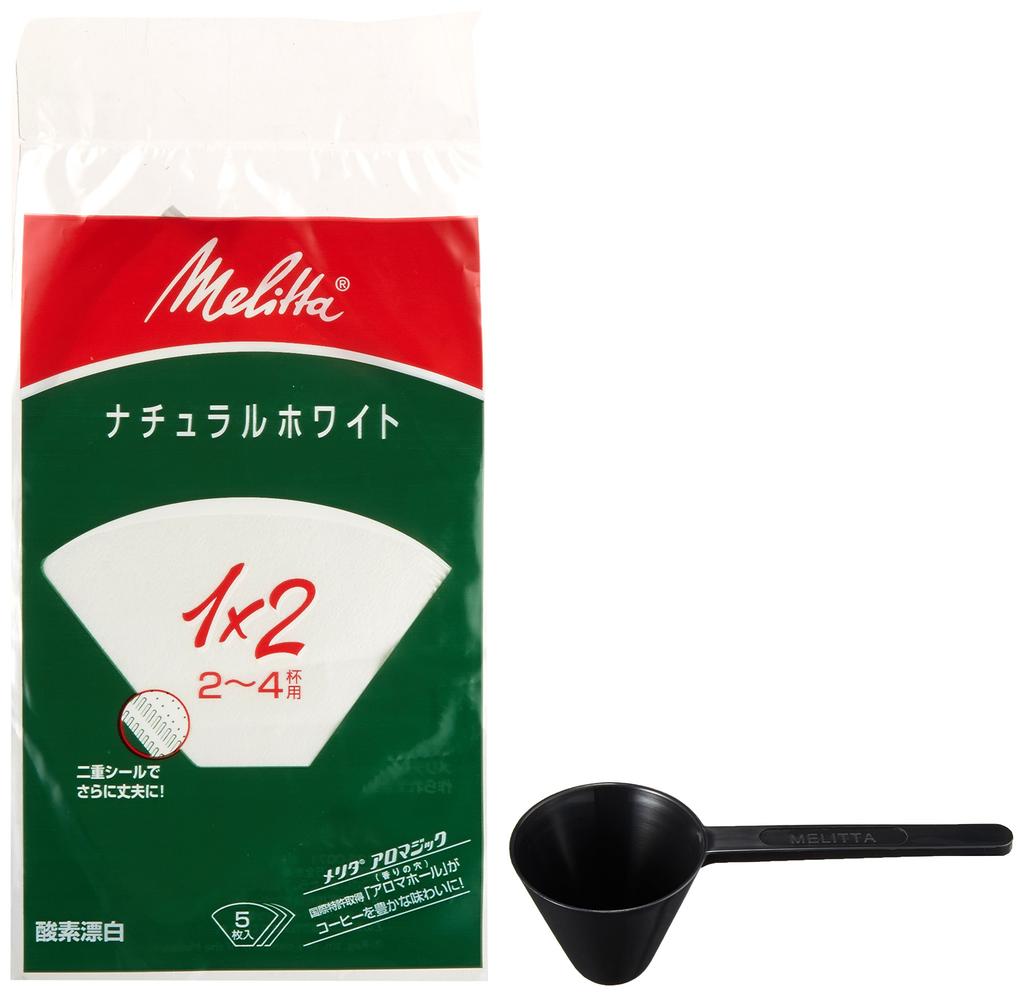 Melitta Aroma Thermo Stainless Steel II Jet Black [Makes 2-5 Cups, Fits 1x2 Filter Paper] MKM-531B