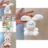 Cute Plush Toy Bear Adorable Stuffed Bunny Doll For Girls Birthday Gifts And Backpack Charm