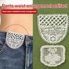 4Pcs Adjustment Waist Expanders Maternity Waistband Extension Patch  for Jeans Pants Trousers