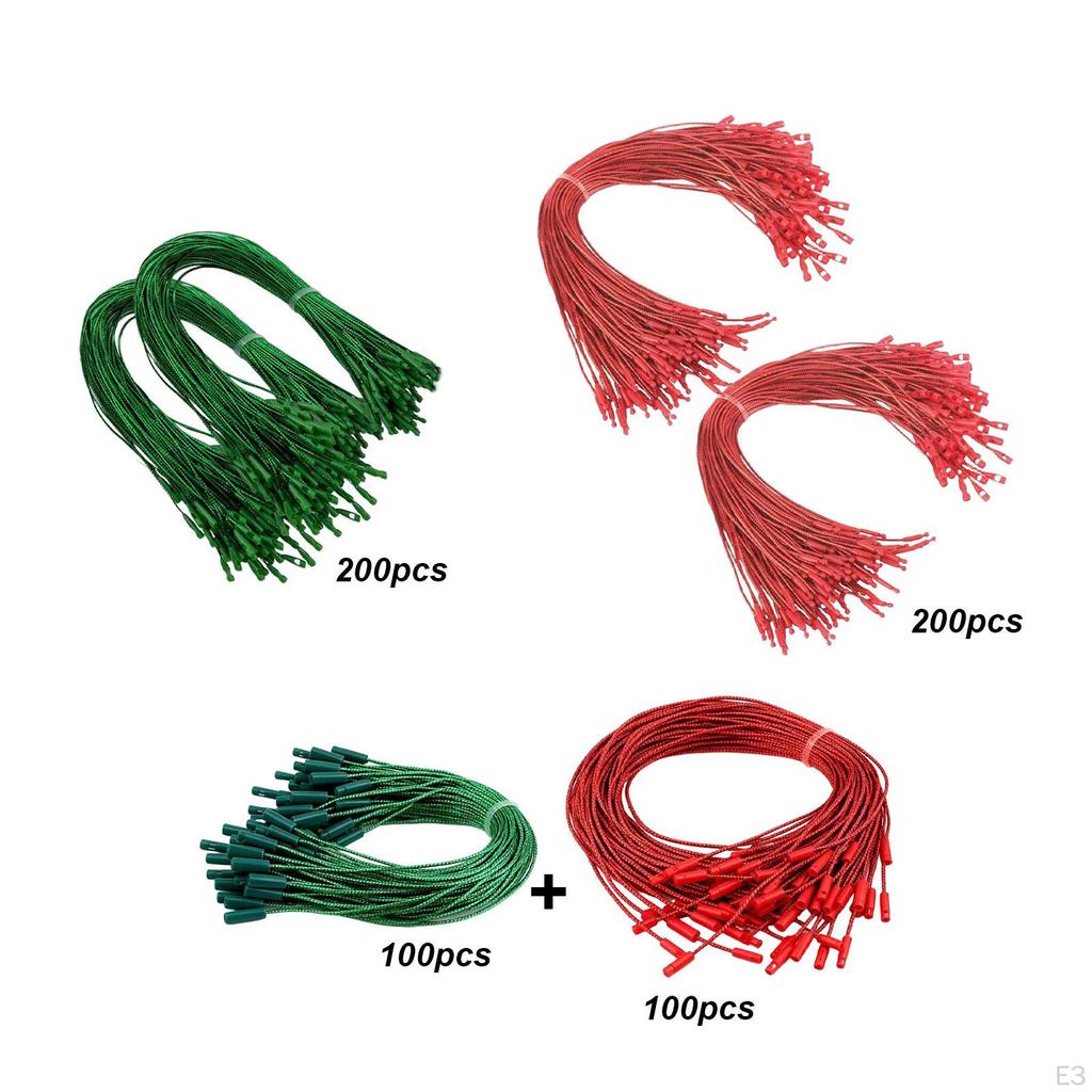 200 Pieces Christmas Ornament Hangers Strings Versatile Decorative Portable Hanging Ropes