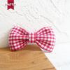 Plaid Bow Tie Dog Collar & Leash Set (UDC-047) by MUTTCO