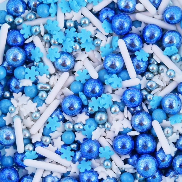 Posypka Cukrowa Christmas Blue Mix 50G