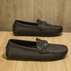 Summer new hollow breathable big net casual leather shoes lazy Doudou shoes